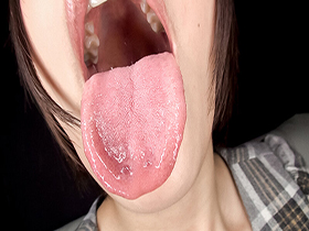 美女のベロ・口内鑑賞　サンプル画像11